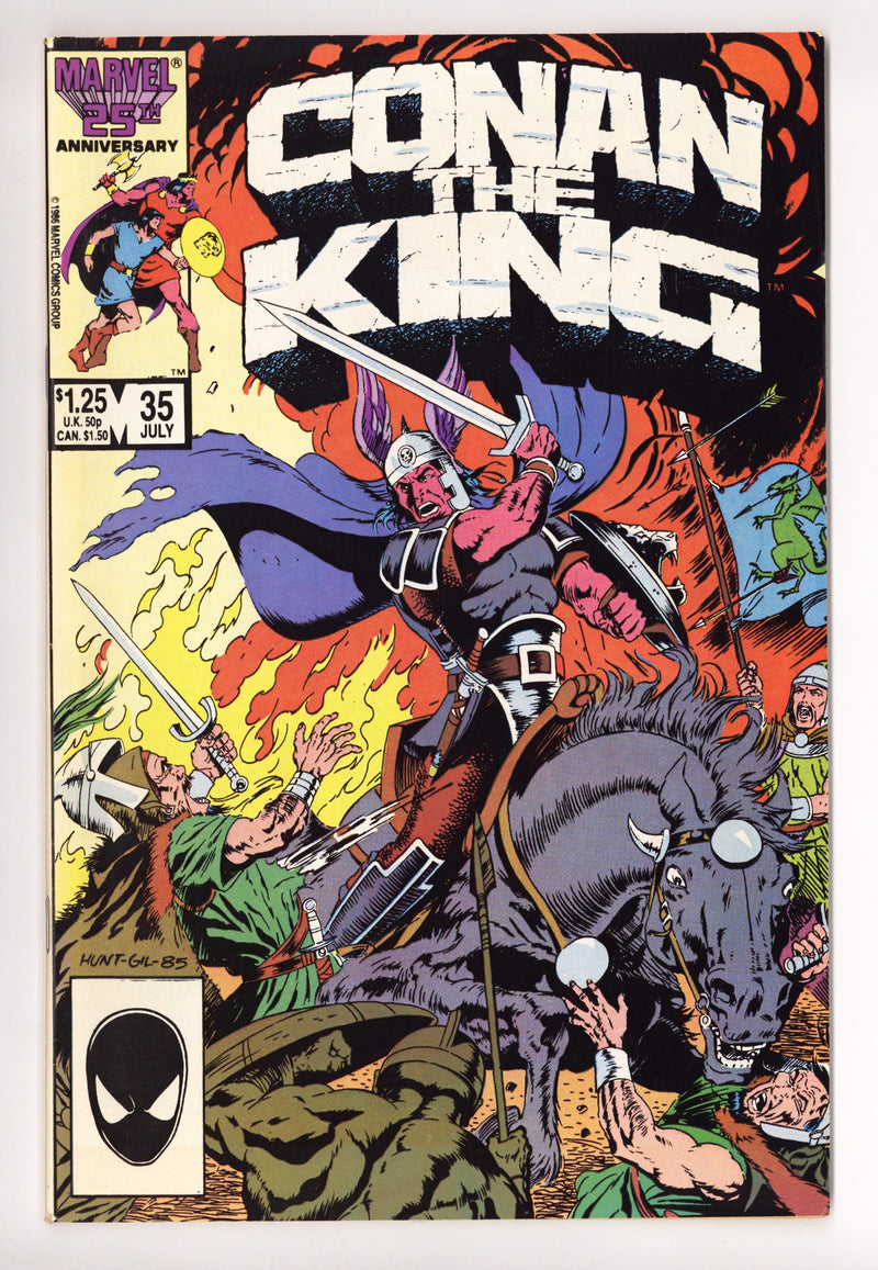 Conan the King 35 Mid Grade (1986) 