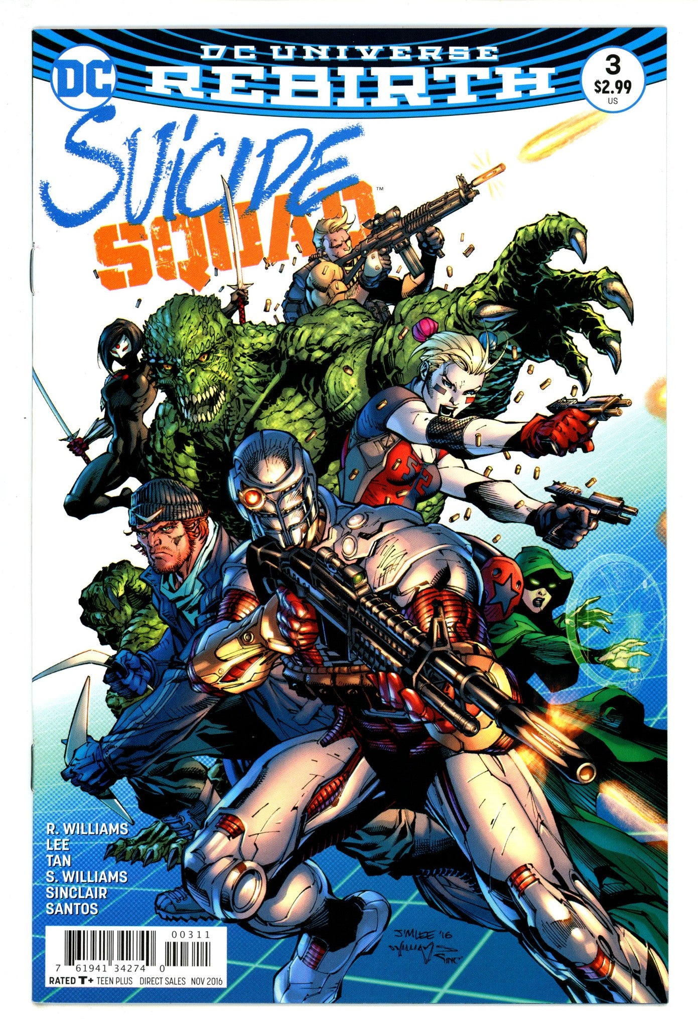 Suicide Squad Vol 4 3 High Grade (2016) 