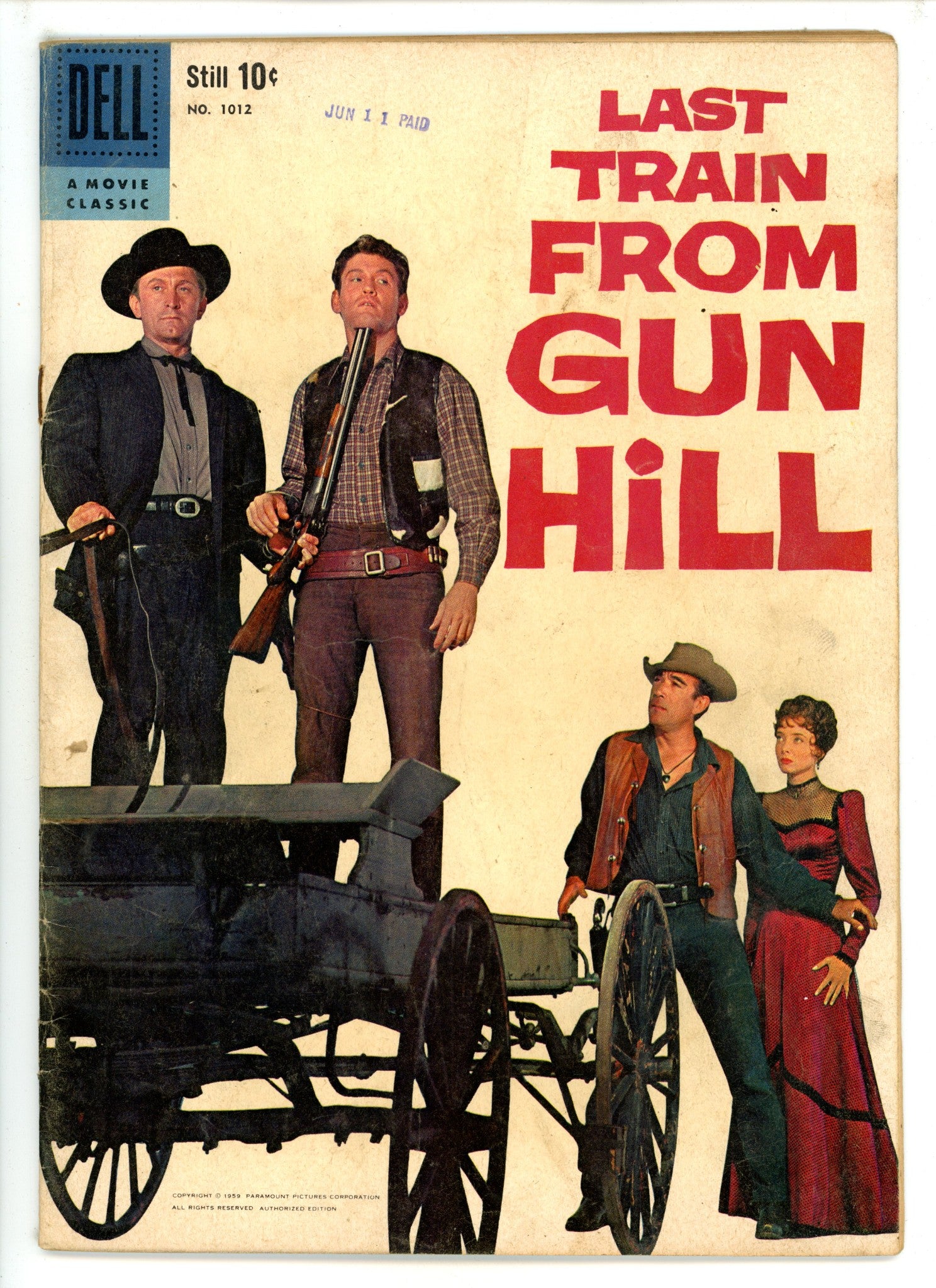 Four Color Vol 2 1012 GD/VG (3.0) (1959) 