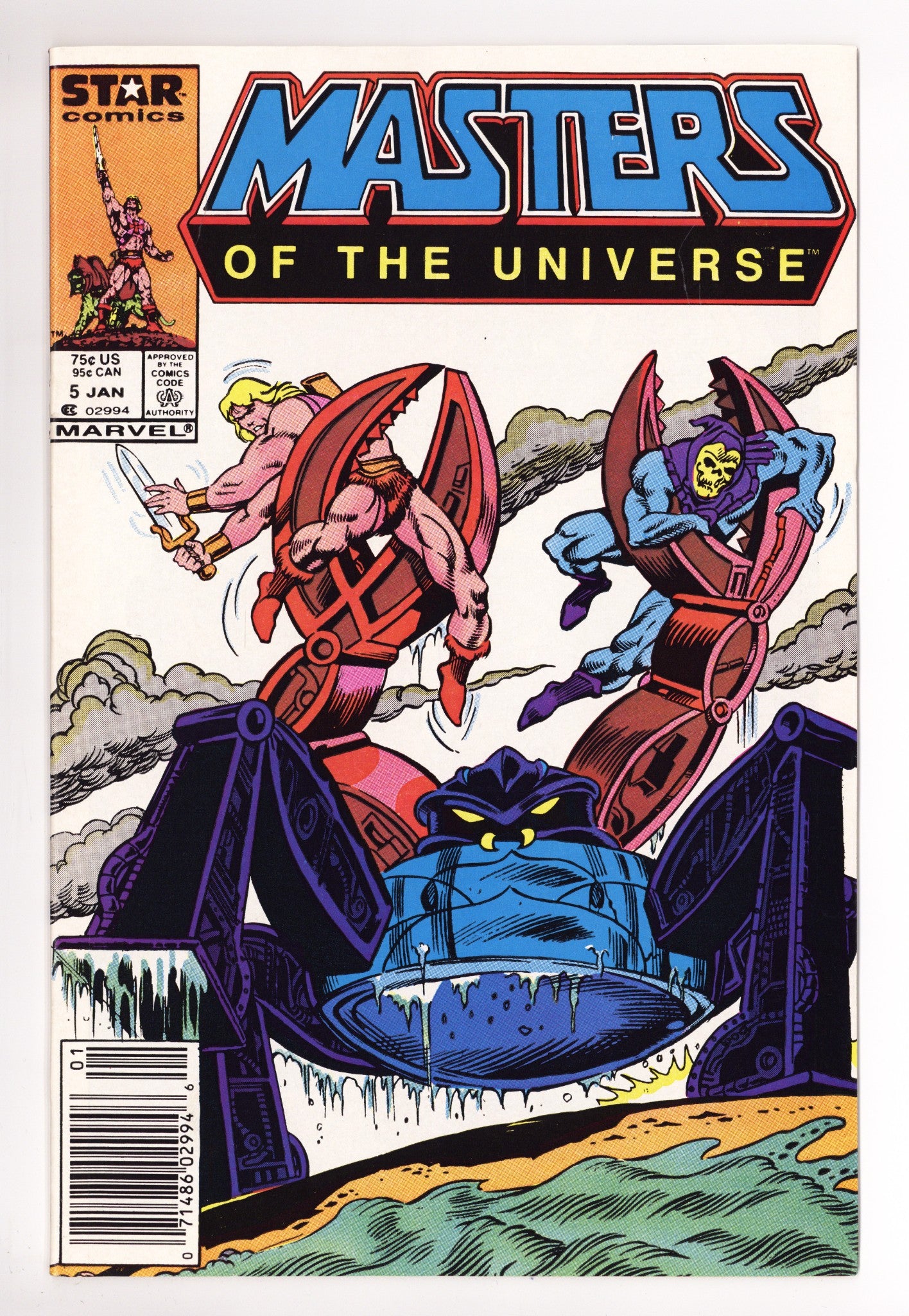 Masters of the Universe 5 VF (8.0) (1987) Newsstand 