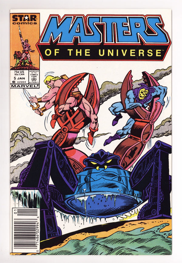 Masters of the Universe 5 VF (8.0) (1987) Newsstand
