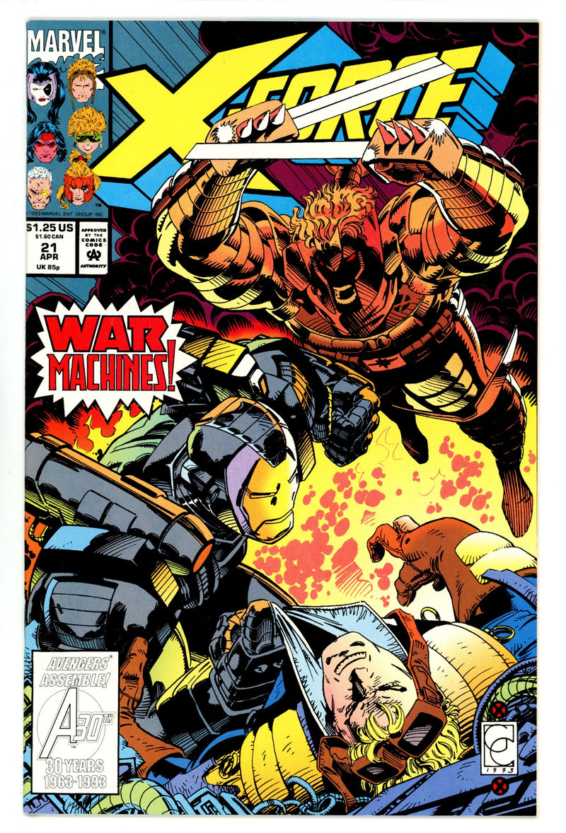 X-Force Vol 1 21 High Grade (1993) 