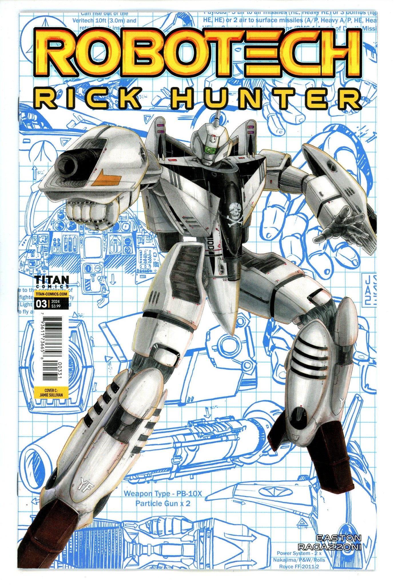 Robotech Rick Hunter 3 Sullivan Variant (2024)