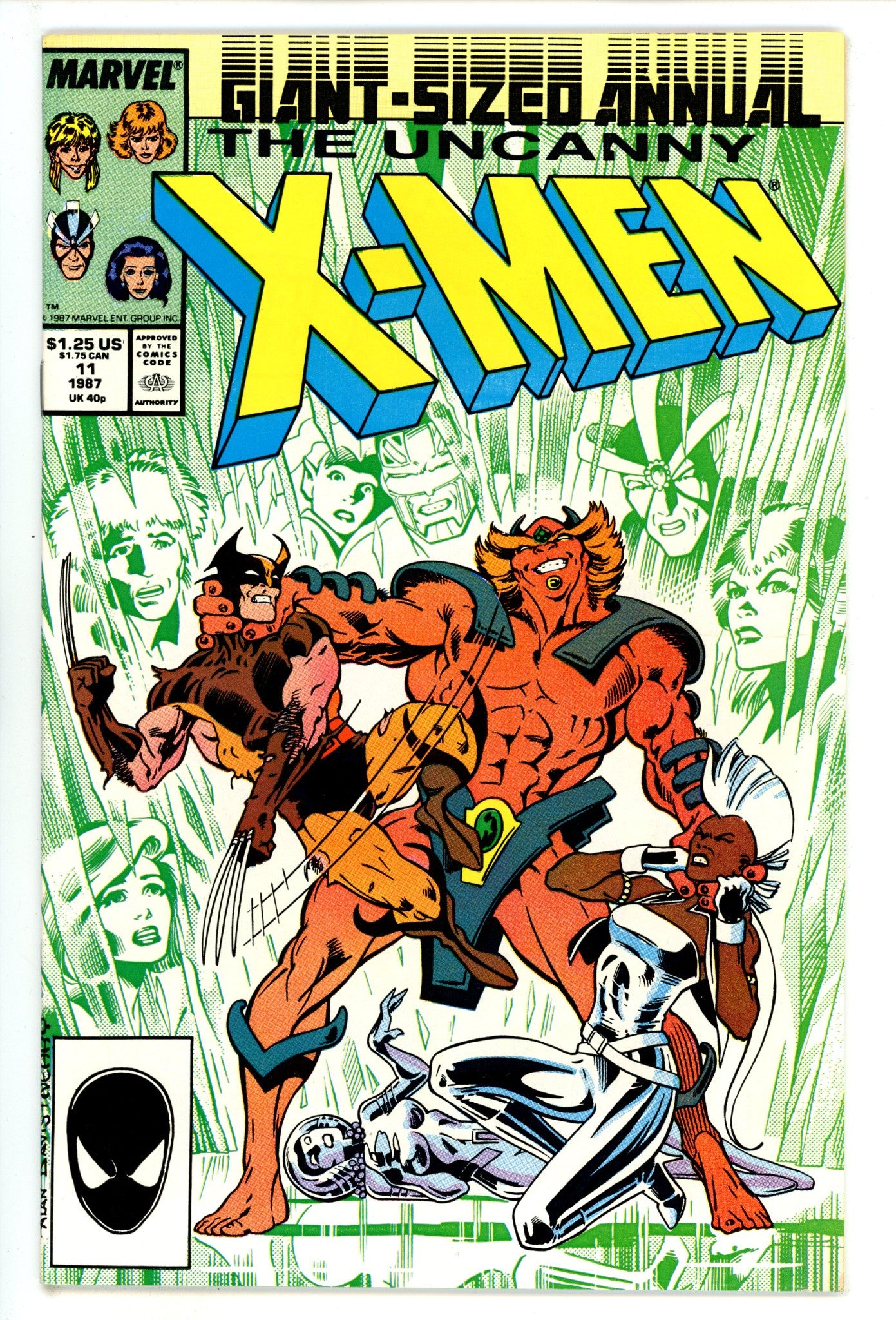 X-Men Annual Vol 1 11 High Grade (1987) 