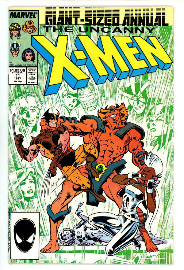 X-Men Annual Vol 1 11 High Grade (1987)