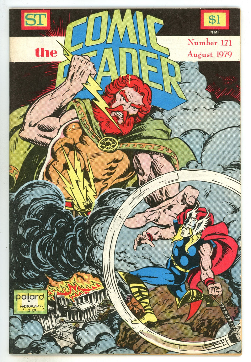 Comic Reader 171 FN/VF (7.0) (1979) 