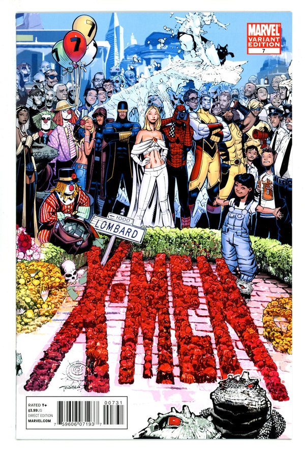 X-Men Vol 2 7 NM (9.4) (2011) Bachalo Homage Incentive Variant