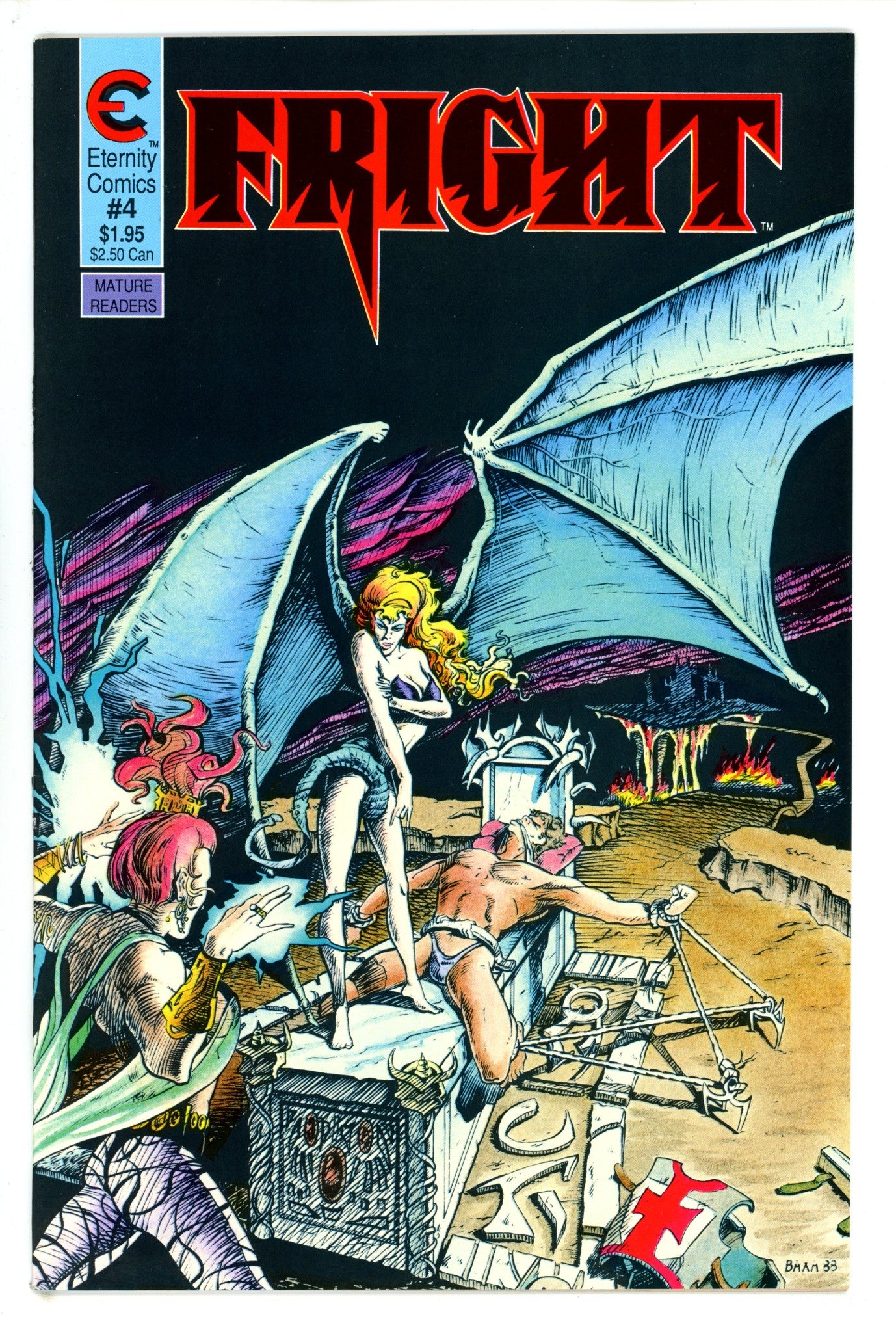 Fright Vol 2 4 VF (1988)