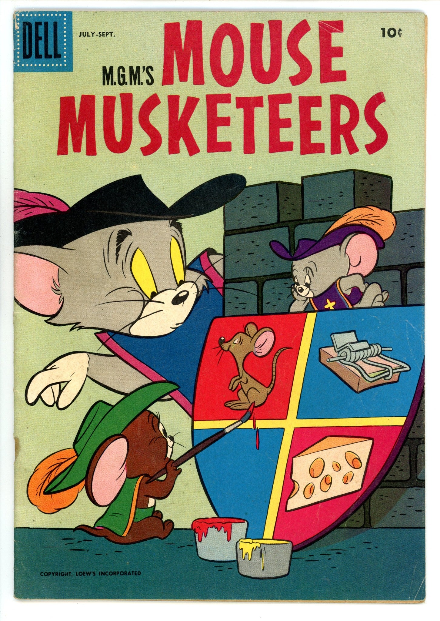 M.G.M.'s Mouse Musketeers 9 VG (4.0) (1957) 