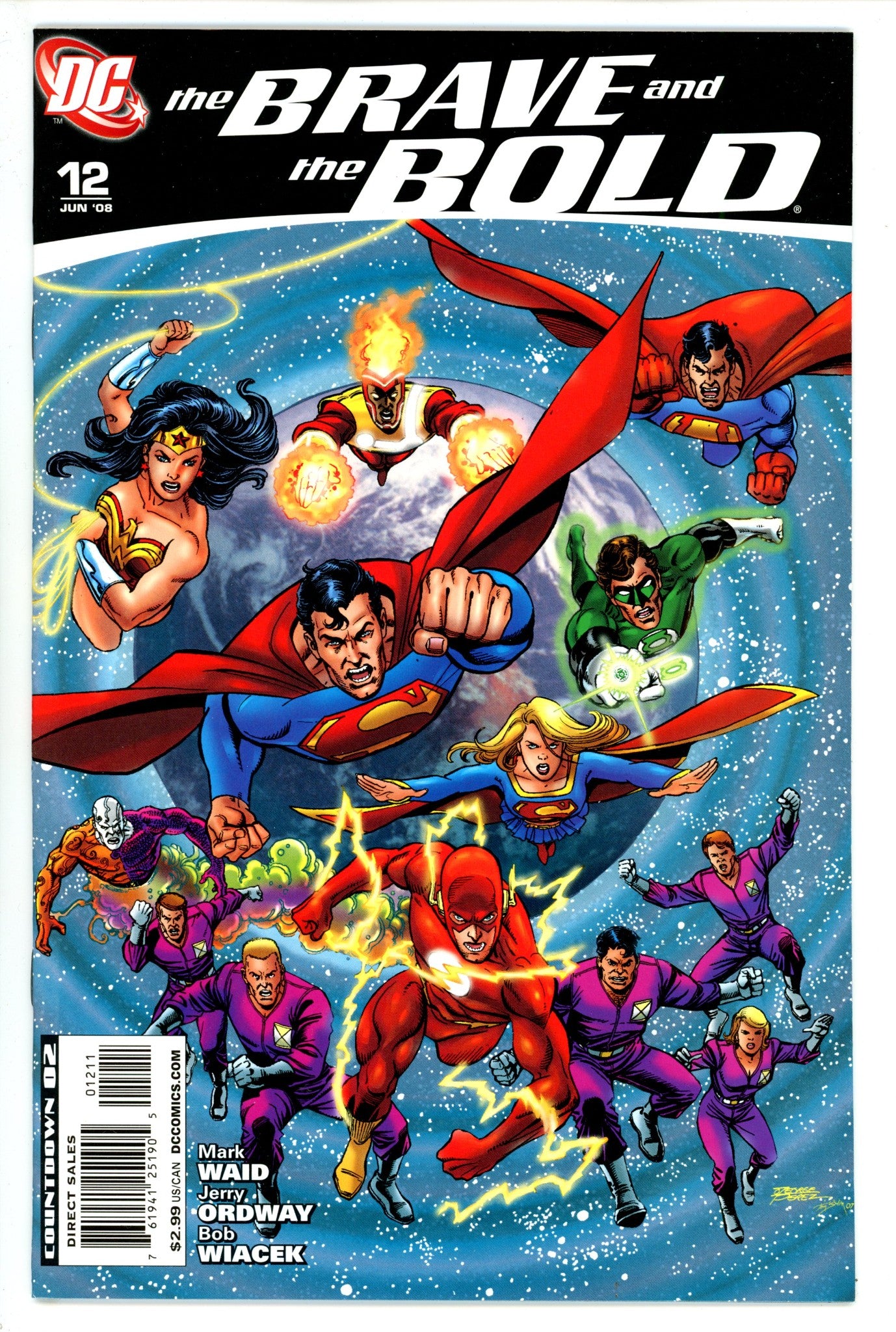 The Brave and the Bold Vol 3 12 High Grade (2008) 