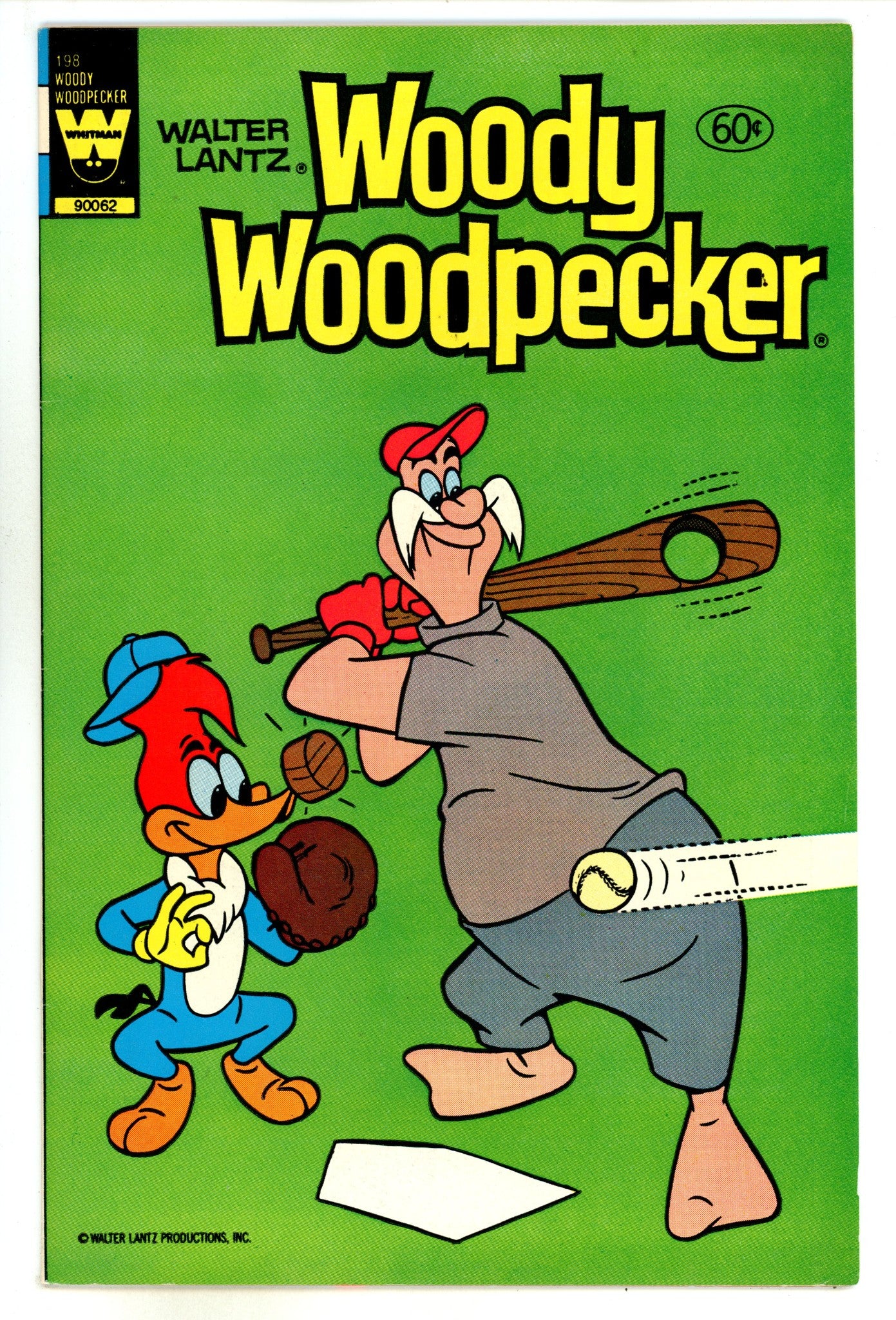 Walter Lantz Woody Woodpecker 198 High Grade (1983) Whitman Variant 
