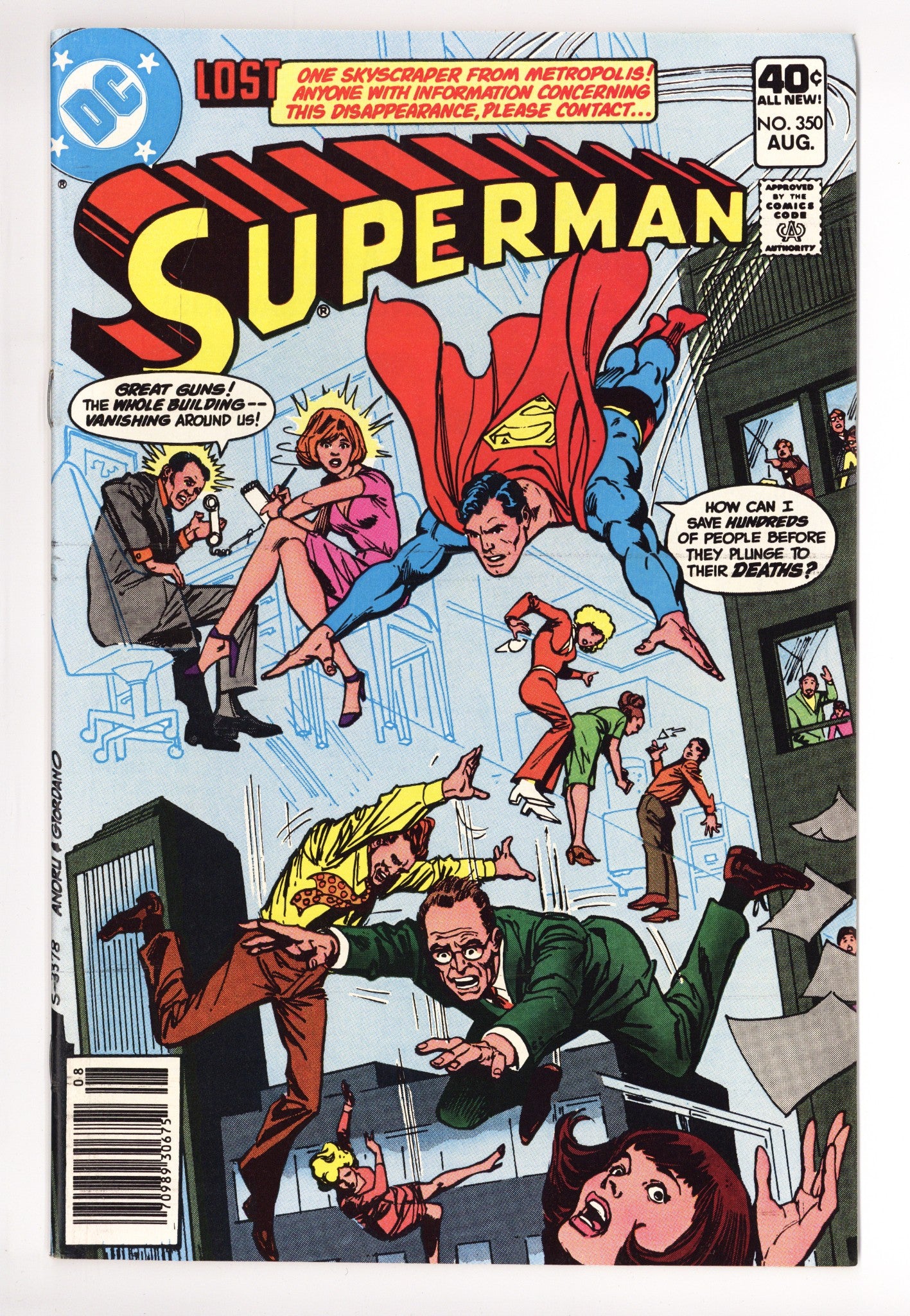 Superman Vol 1 350 High Grade (1980) 