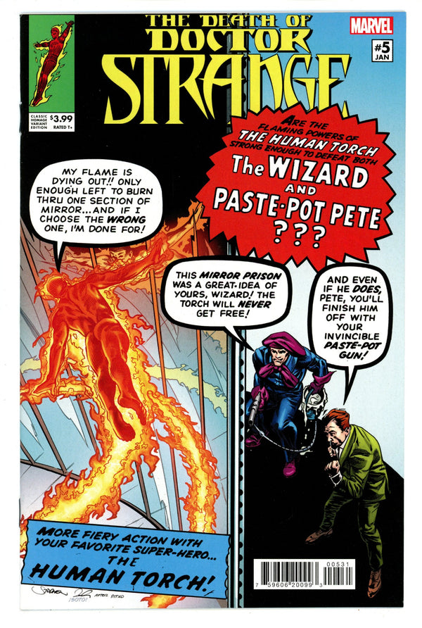 Death of Doctor Strange 5 High Grade (2022) Mooney Variant