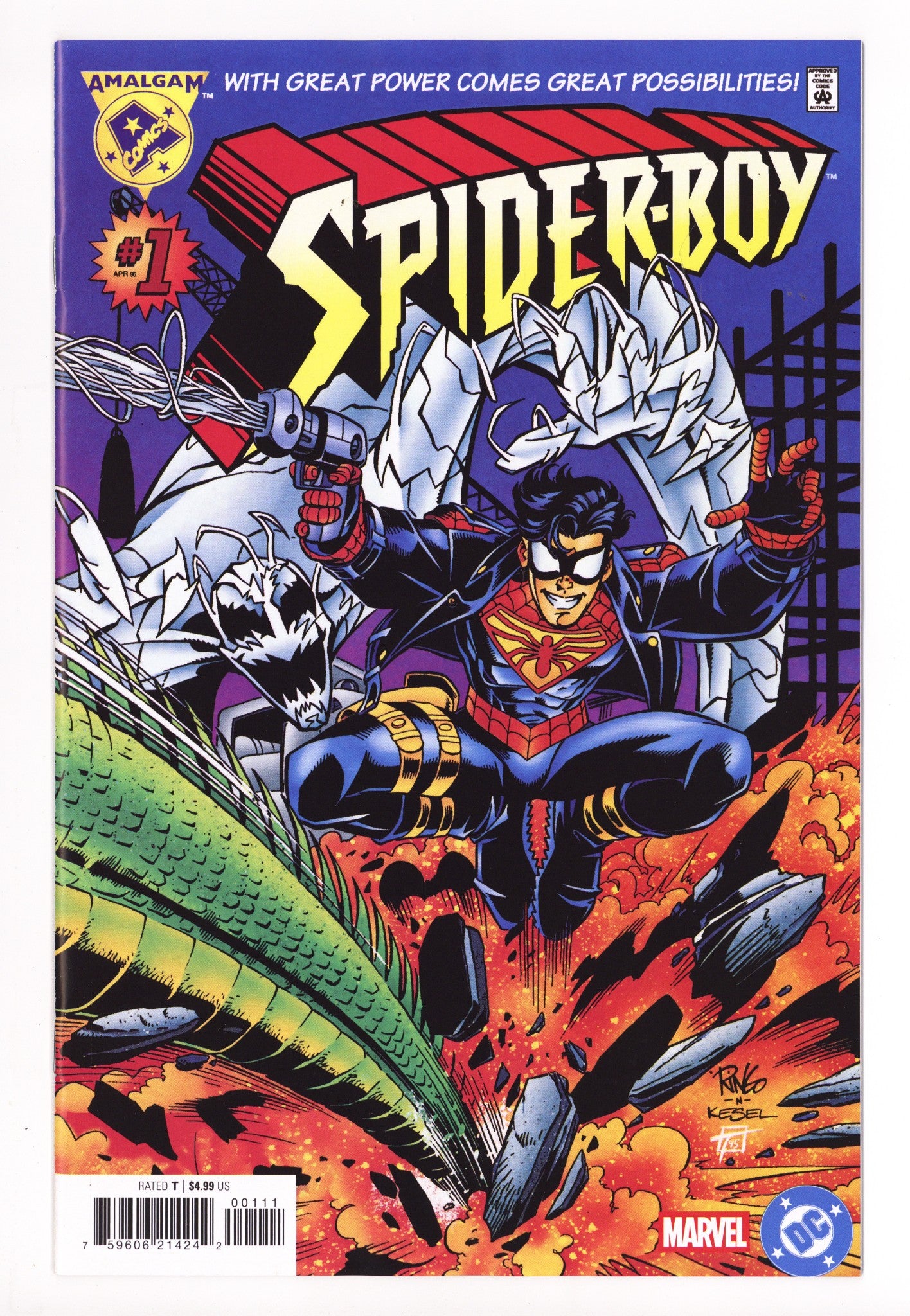 Marvel / Dc: Spider-Boy 1 Facsimile (2025)