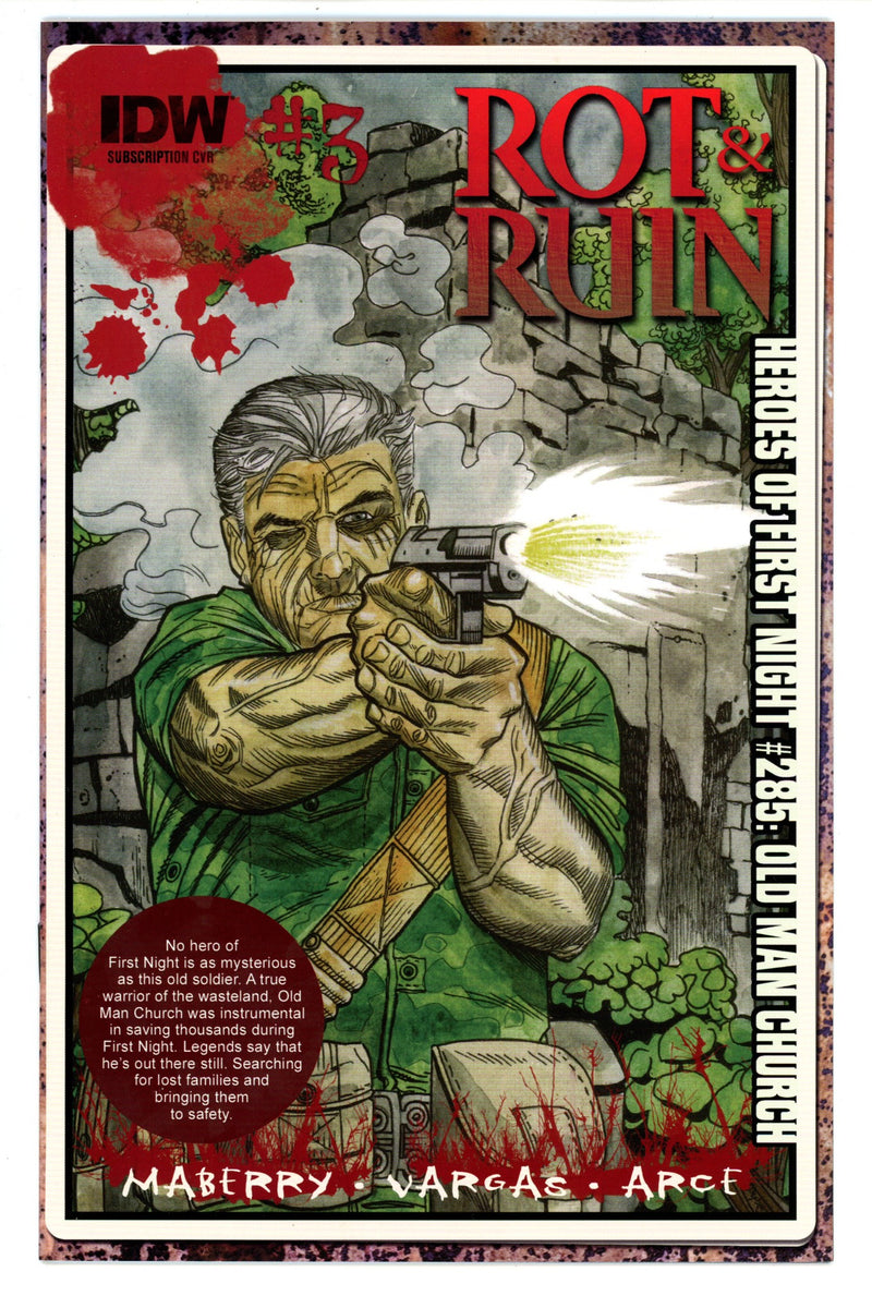 Rot & Ruin 3 High Grade (2014) Sacchetto Variant 