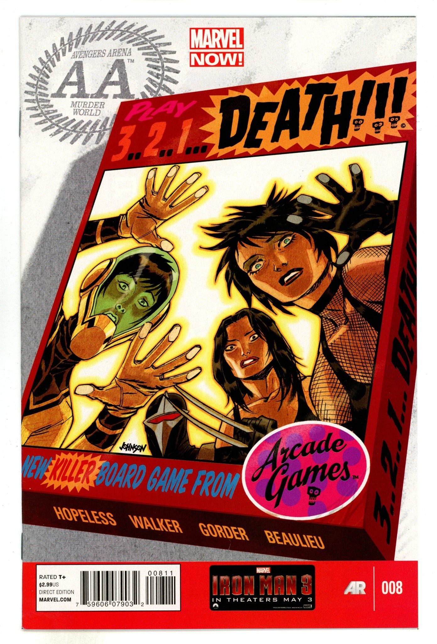 Avengers Arena 8 High Grade (2013) 