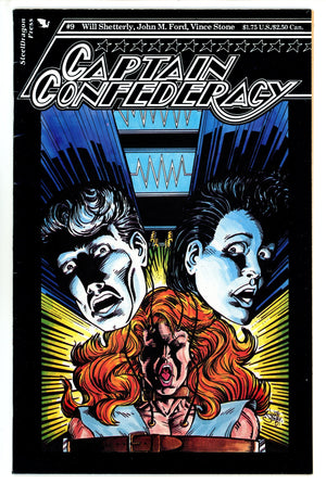 Captain Confederacy Vol 1 9 FN (1988)