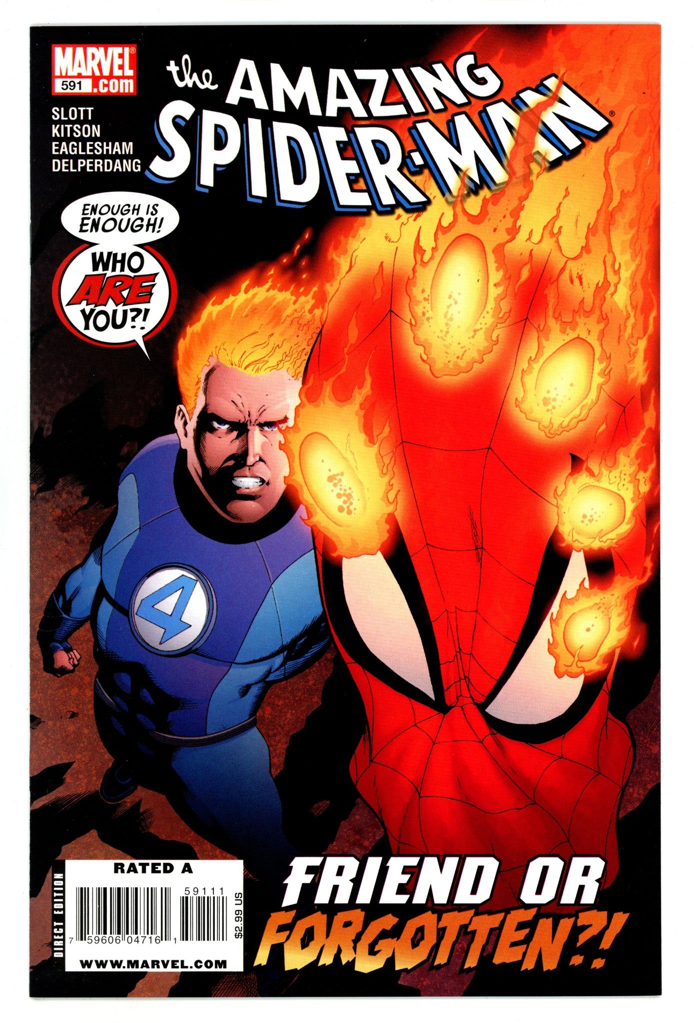 The Amazing Spider-Man Vol 2 591 High Grade (2009) 