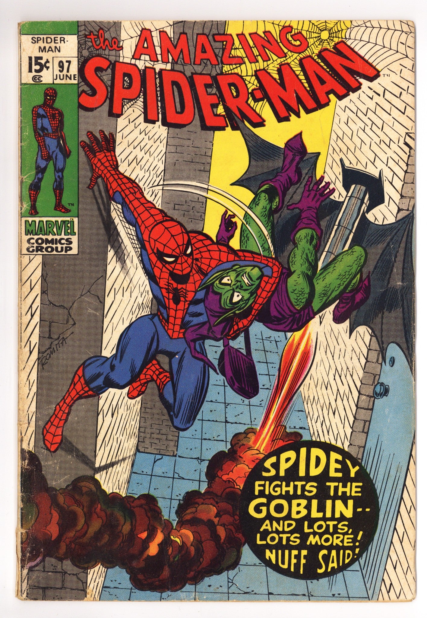 The Amazing Spider-Man Vol 1 97 GD+ (2.5) (1971) 