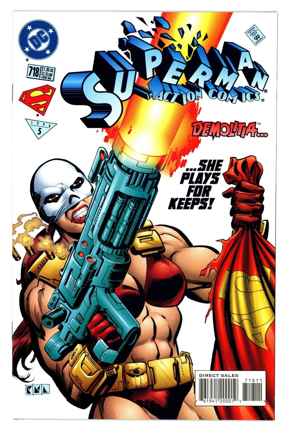Action Comics Vol 1 718  High Grade   (1996)