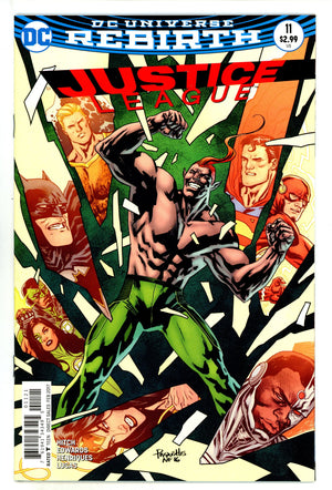 Justice League Vol 2 11 High Grade (2017) Paquette Variant