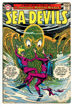 Sea Devils 17 VG (4.0) (1964) 