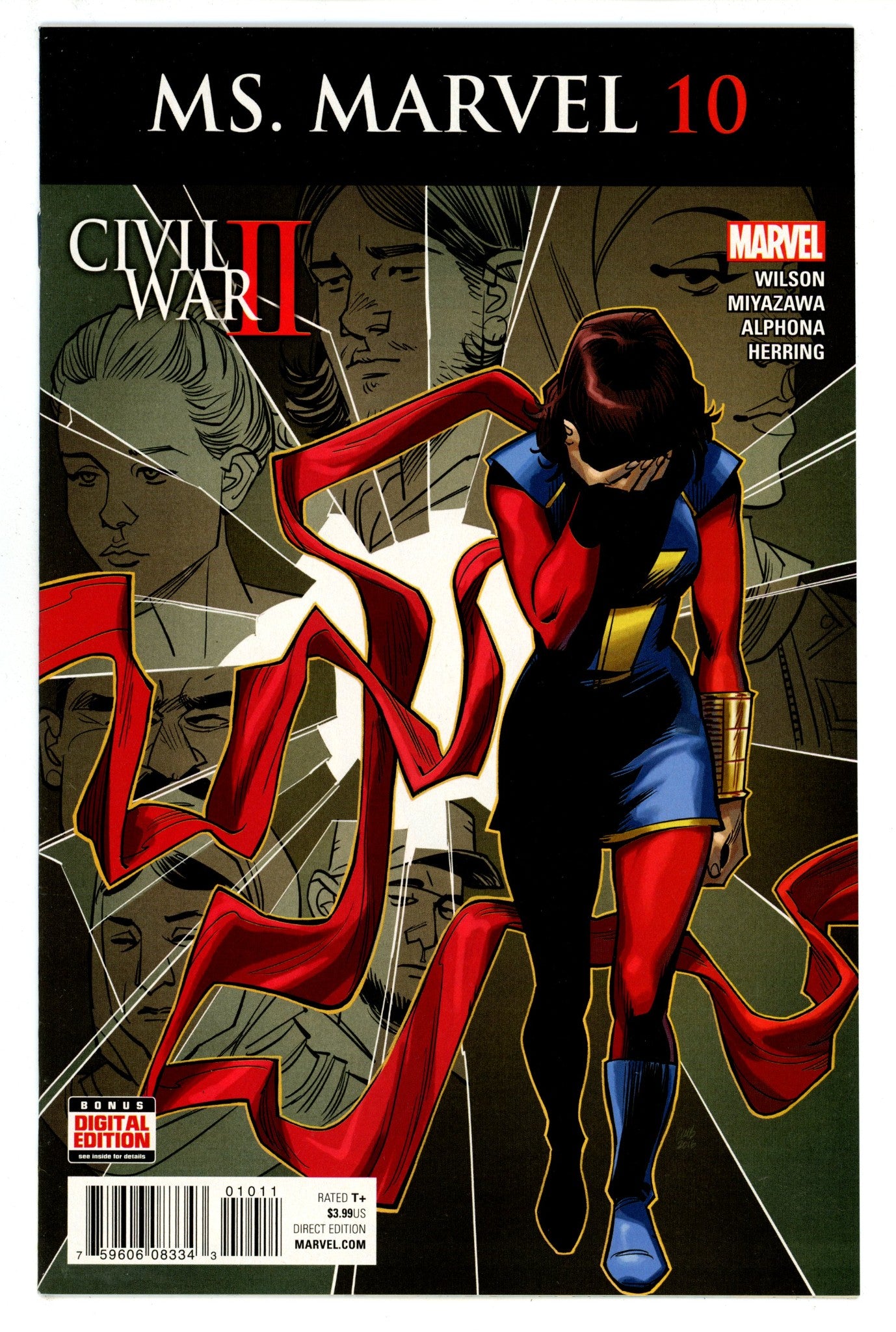 Ms. Marvel Vol 4 10 High Grade (2016) 