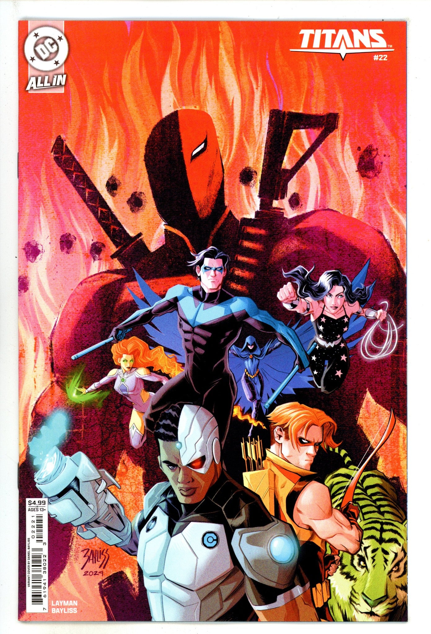 Titans Vol 4 22 Bayliss Variant (2025)