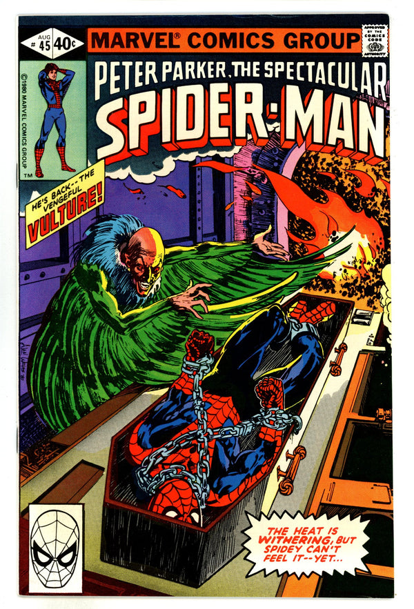The Spectacular Spider-Man Vol 1 45 VF- (7.5) (1980)