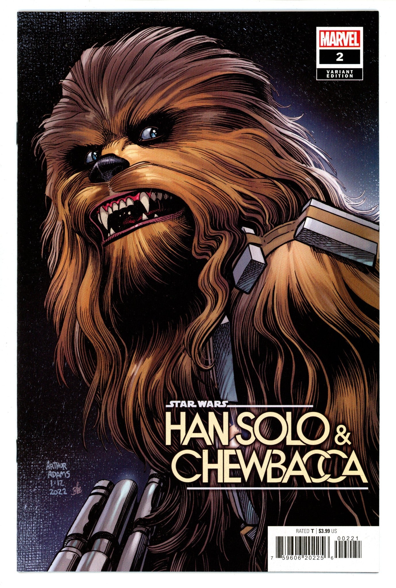 Star Wars: Han Solo & Chewbacca 2 High Grade (2022) Adams Variant 
