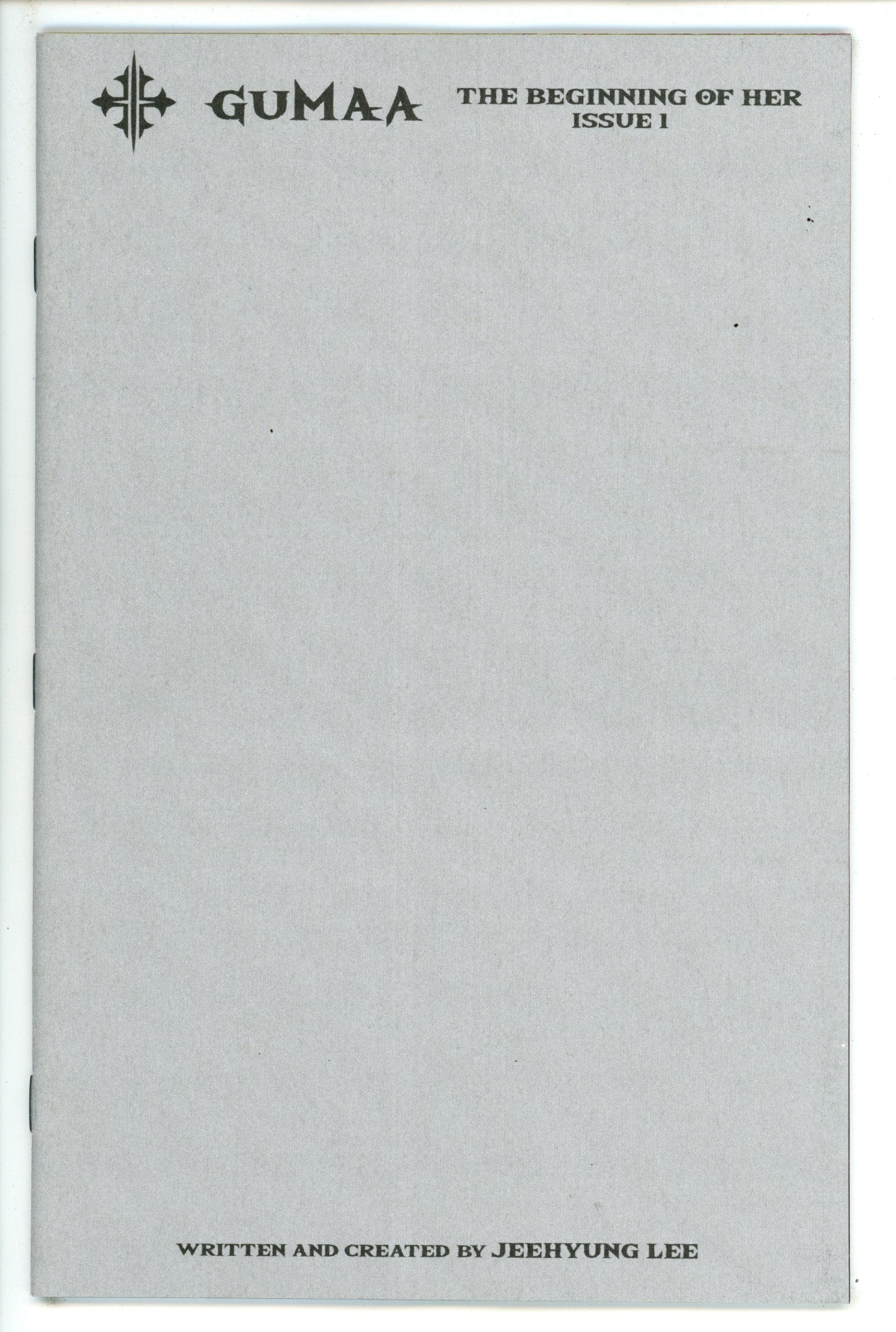 Gumaa Beginning Of Her 1 Blank Variant (2023)