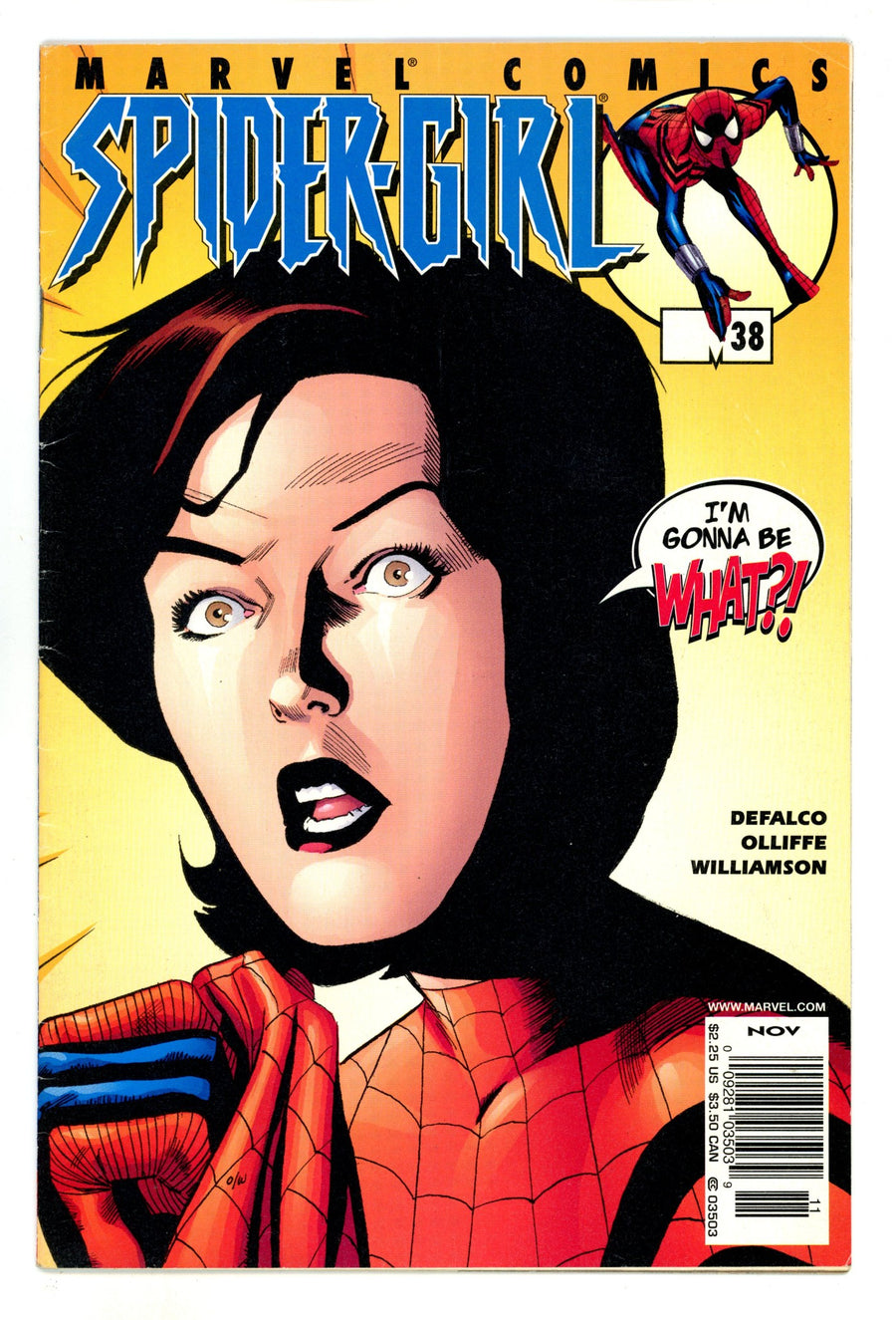Spider-Girl Vol 1 38  VG/FN (5.0)  (2001)  Newsstand  
