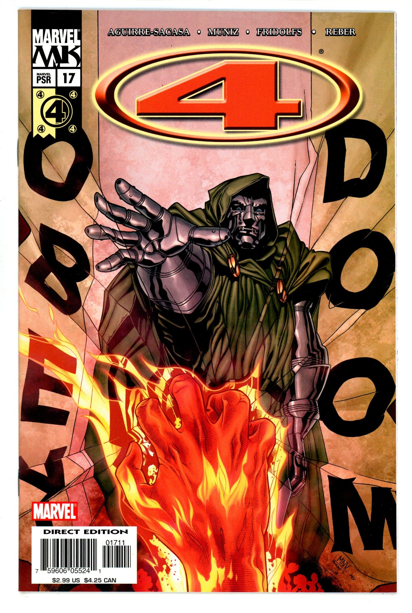 Marvel Knights 4 17 High Grade (2005) 