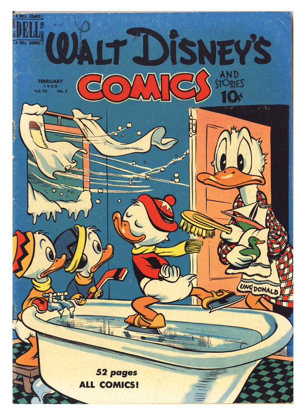 Walt Disney's Comics and Stories Vol 10 5 (113) VG/FN (5.0) (1950)