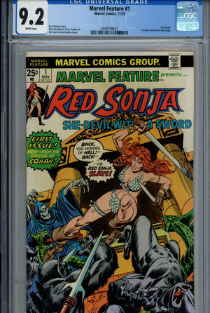 Marvel Feature Vol 2 1 CGC 9.2 (NM-) (1975) 