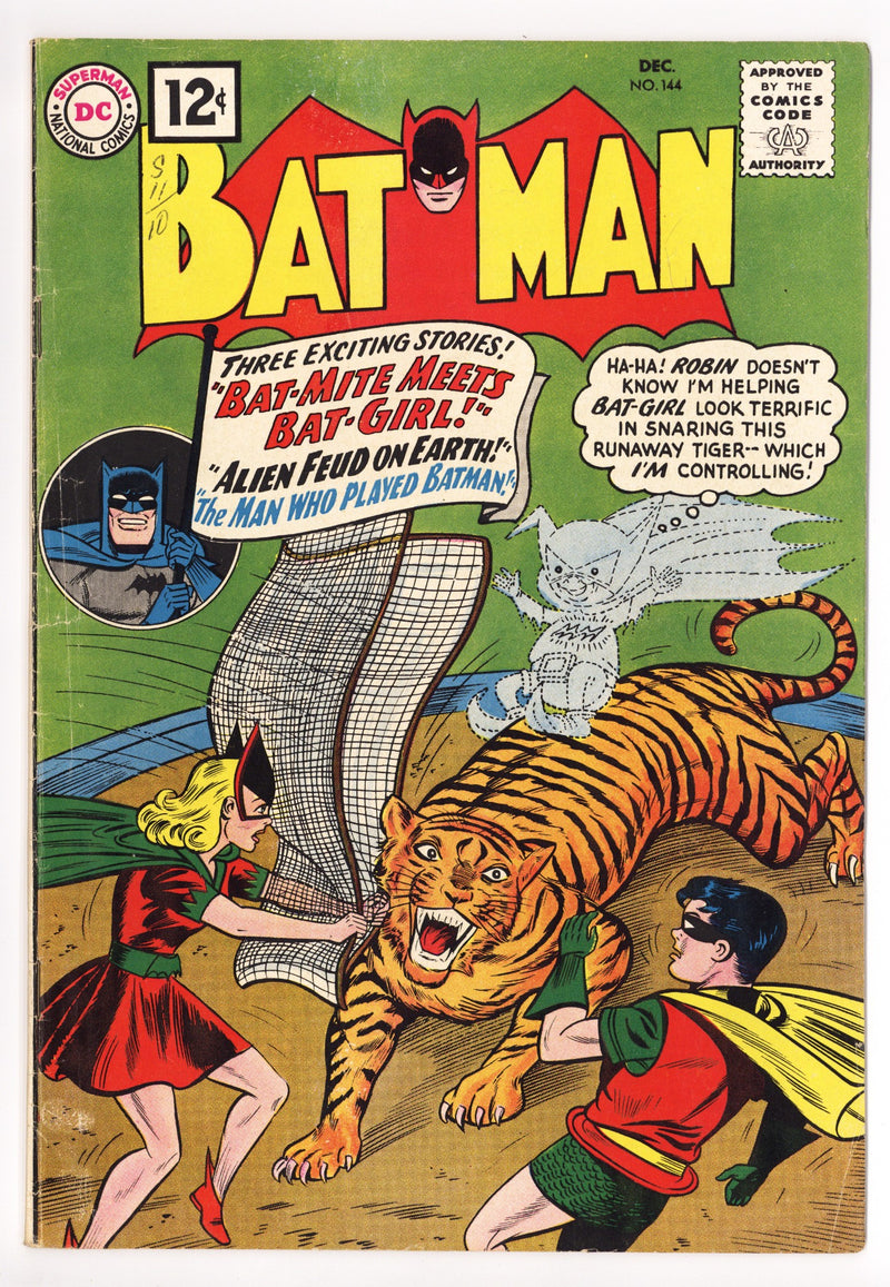 Batman Vol 1 144 FN- (5.5) (1961) 