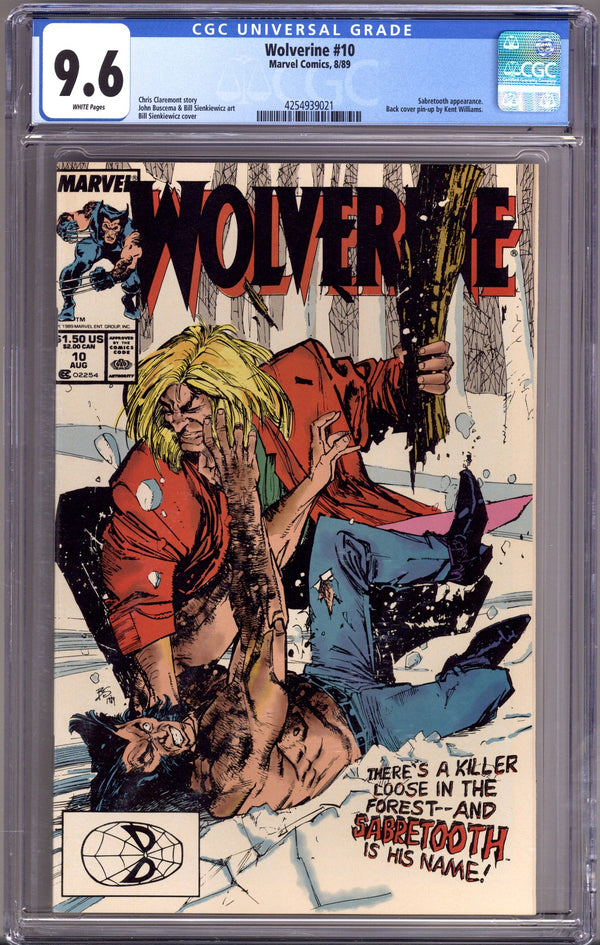 Wolverine Vol 2 10 CGC 9.6 (NM+) (1989)