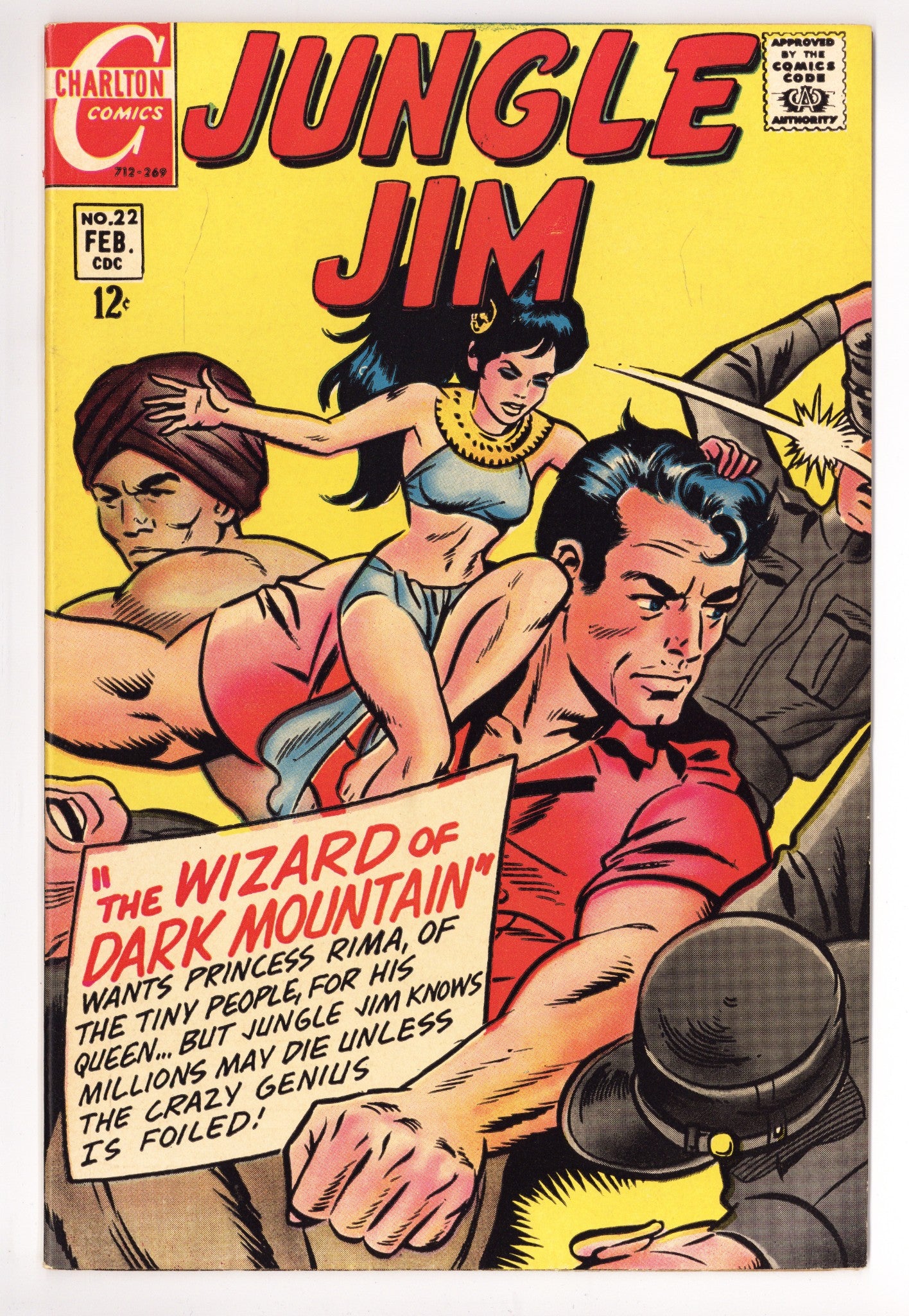 Jungle Jim 22 VF+ (8.5) (1969) 