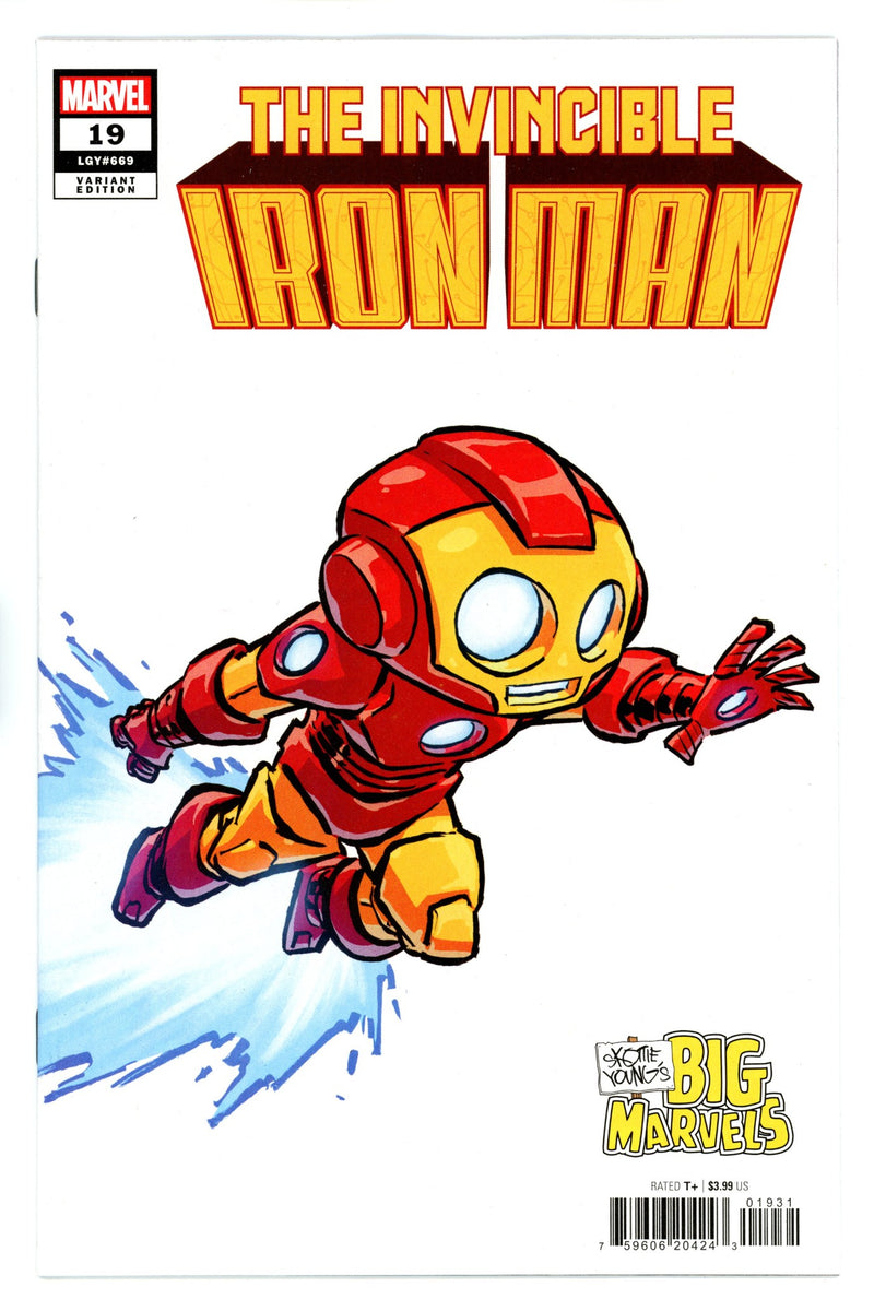 Invincible Iron Man 19 Young Variant (2024)