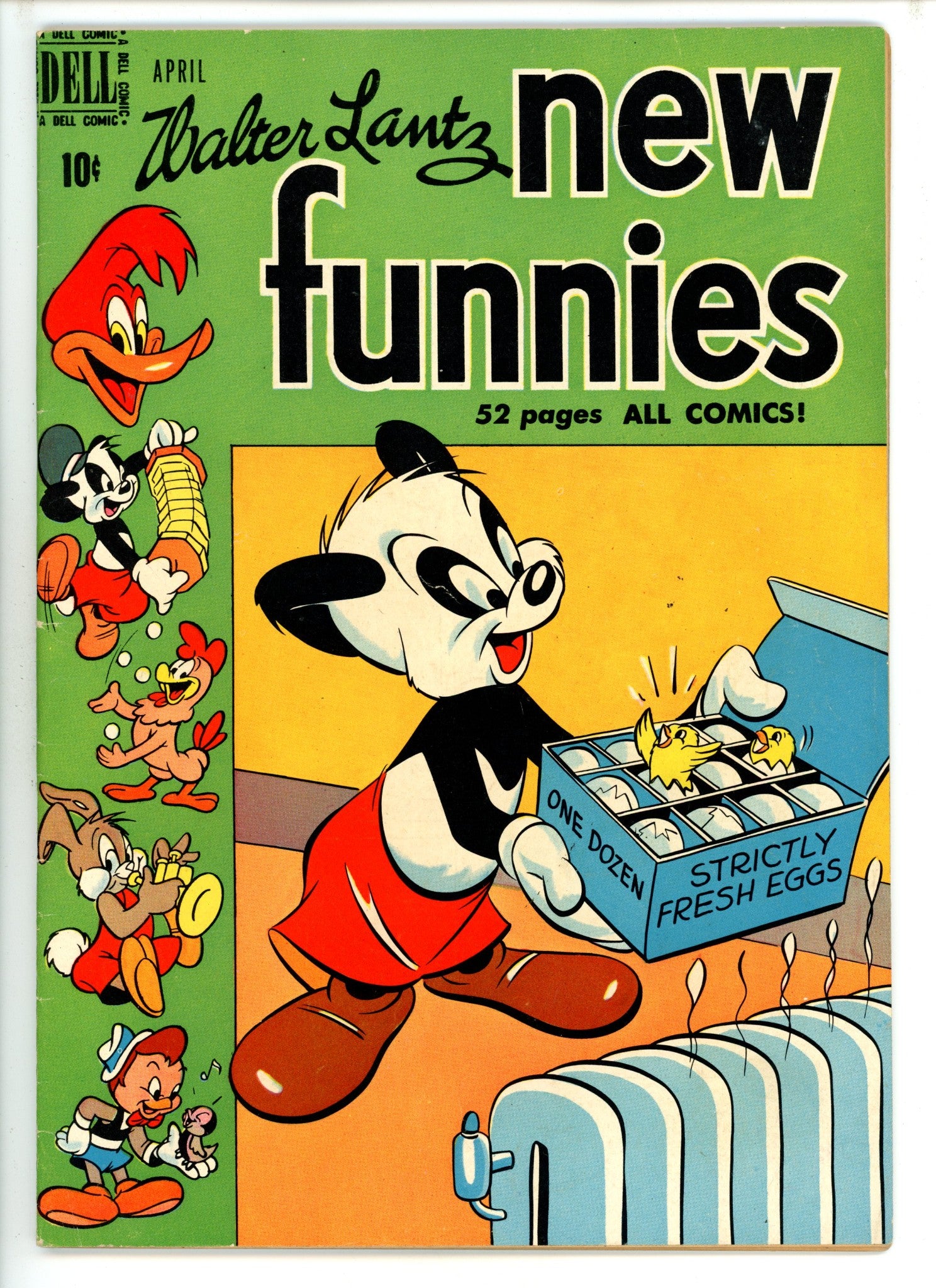 Walter Lantz New Funnies 158 FN- (1950)