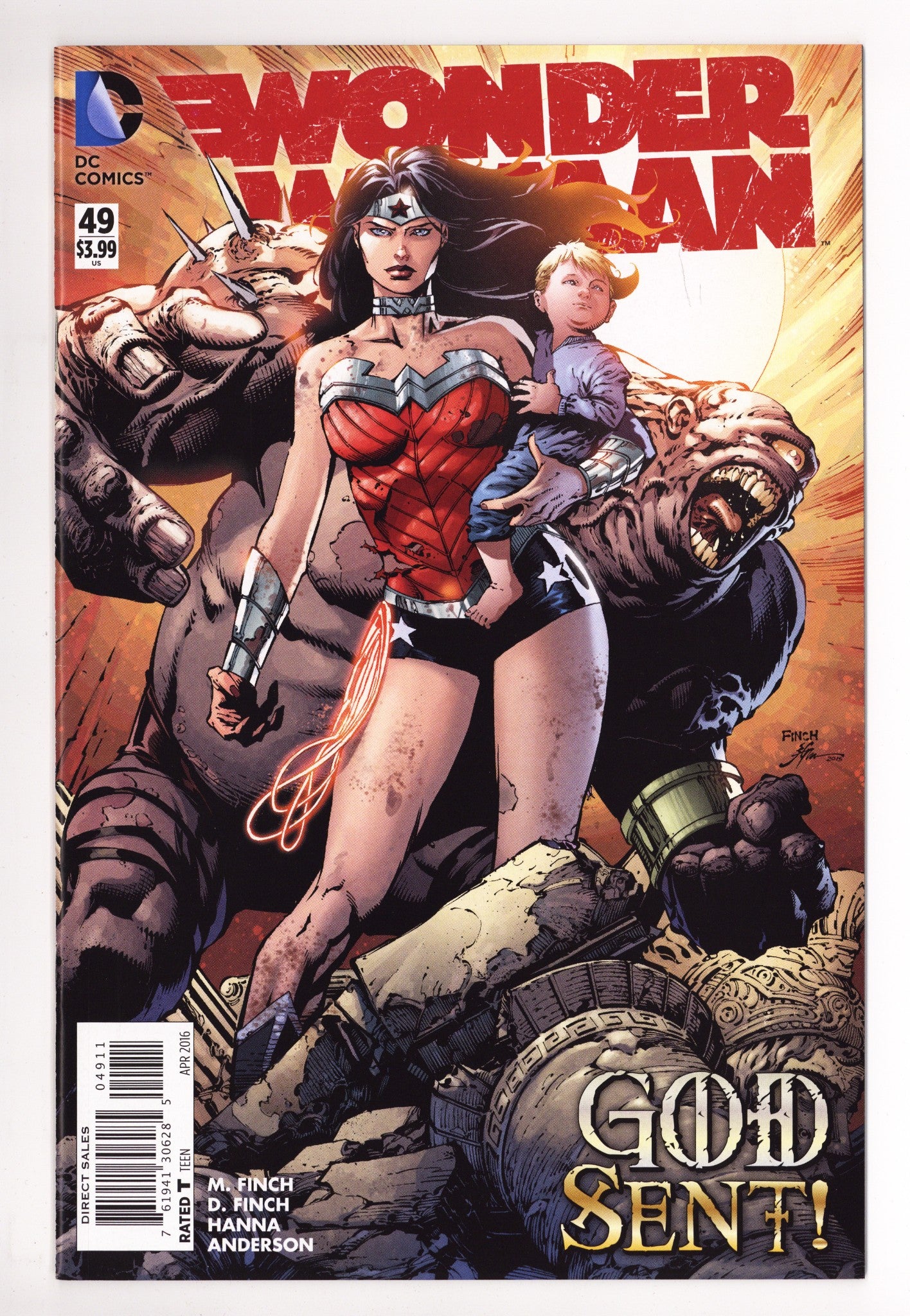 Wonder Woman Vol 4 49 High Grade (2016) 