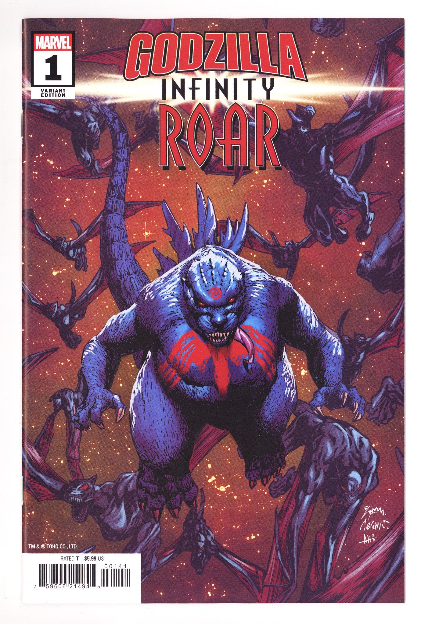 Godzilla: Infinity Roar 1 Stegman Variant (2026)