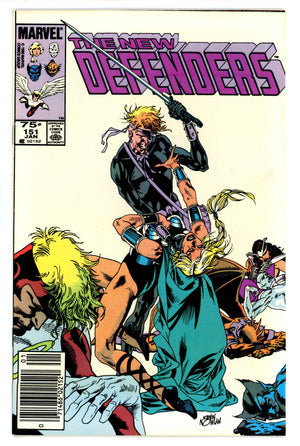 The Defenders Vol 1 151 VF+ (8.5) (1986) Canadian Price Variant