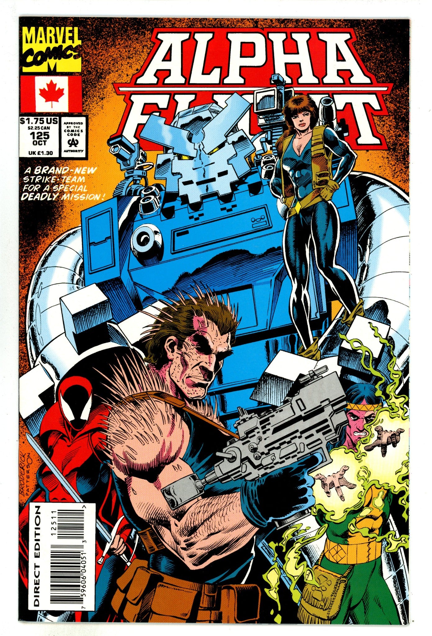 Alpha Flight Vol 1 125 High Grade (1993) 