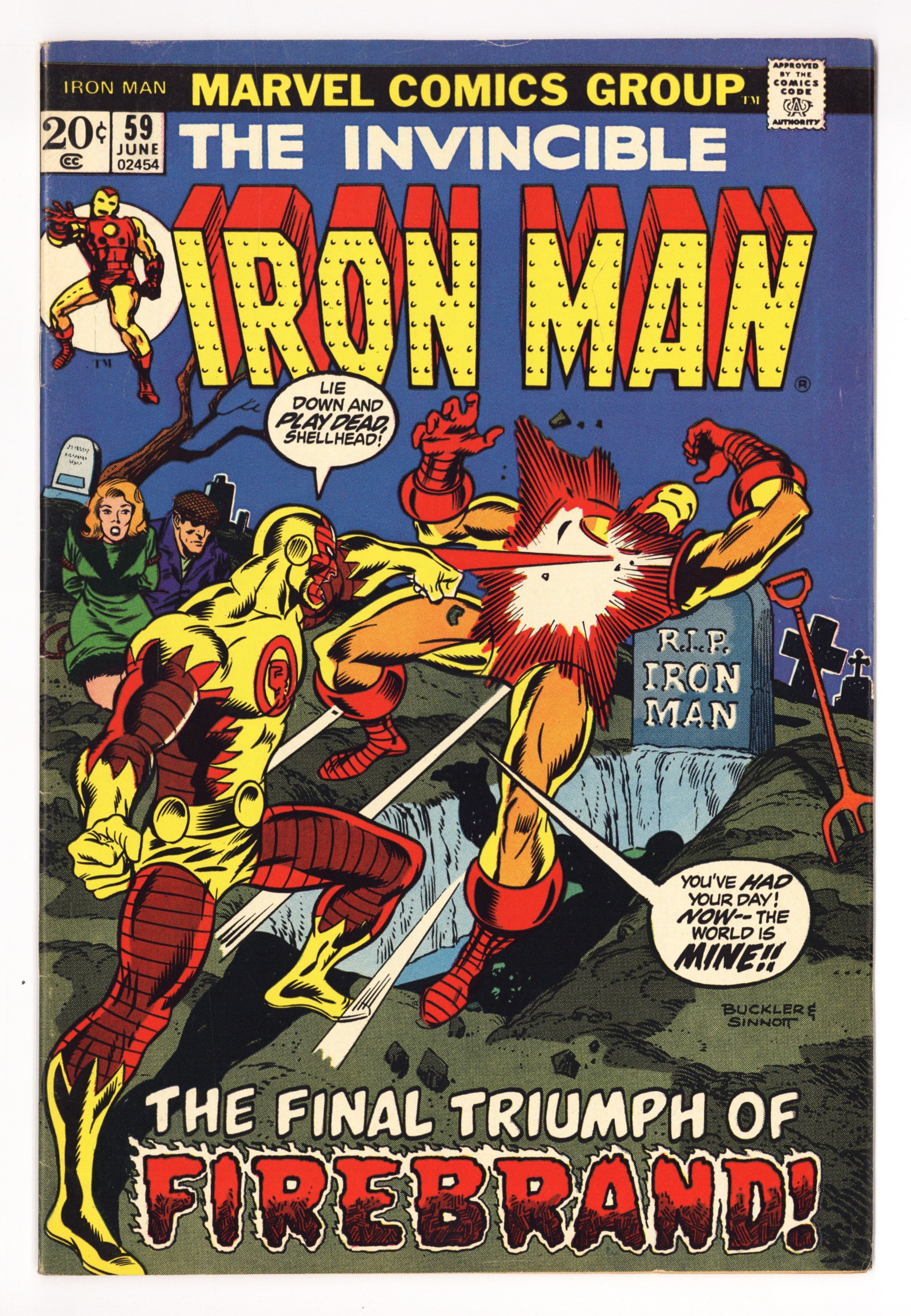 Iron Man Vol 1 59 FN/VF (7.0) (1973) 