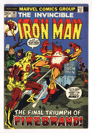 Iron Man Vol 1 59 FN/VF (7.0) (1973)