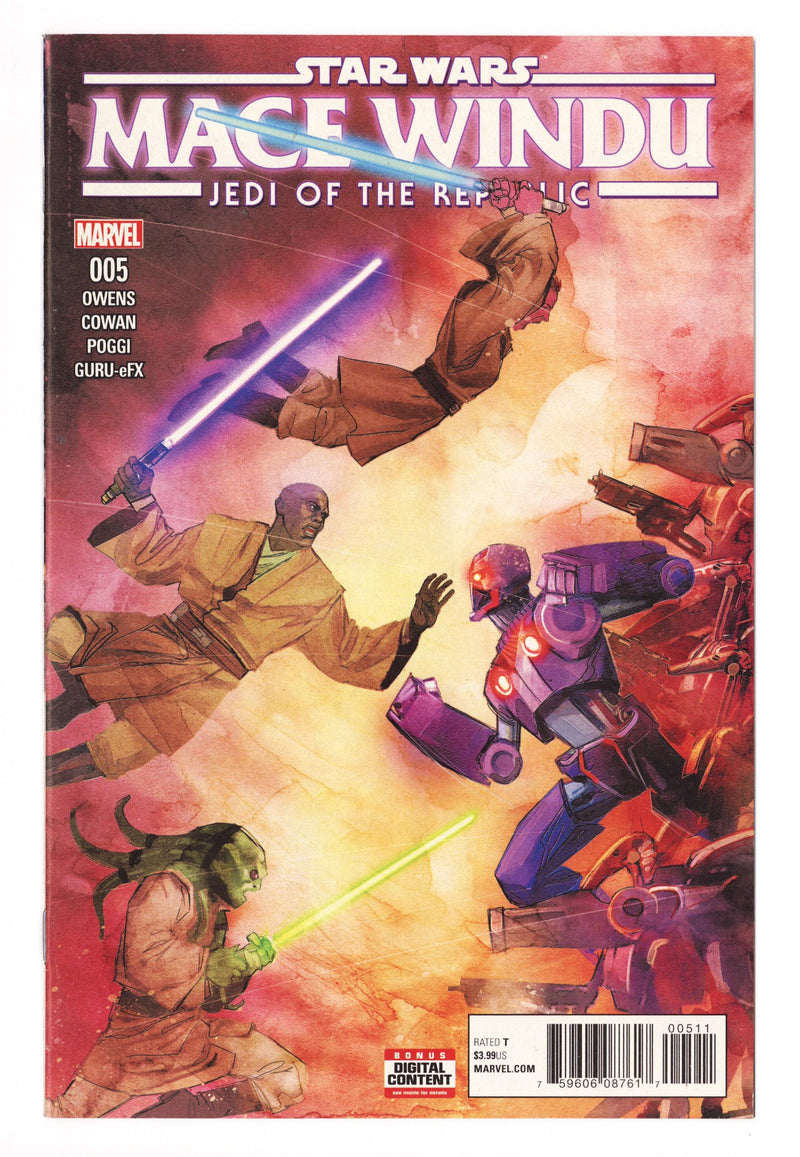 Star Wars: Mace Windu 5 VF/NM (9.0) (2018) 