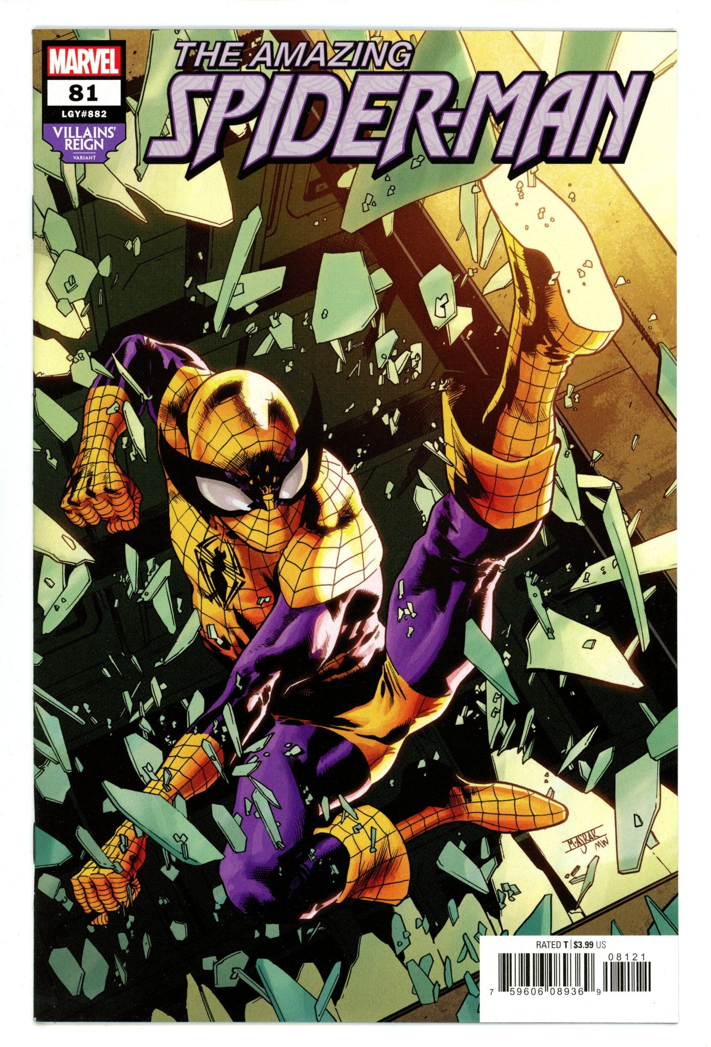 Amazing Spider-Man Vol 5 81 (882) High Grade (2022) Asrar Variant 