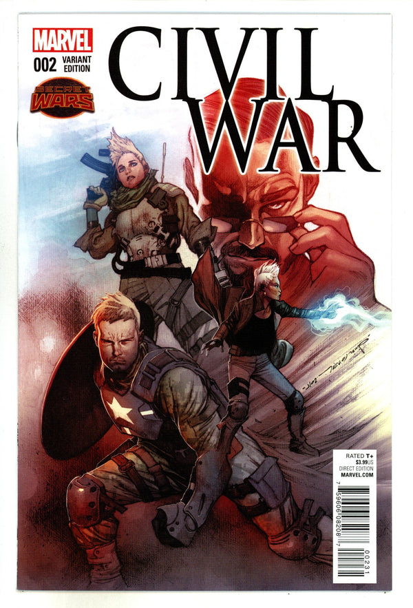 Civil War Vol 2 2 High Grade (2015) Coipel Incentive Variant