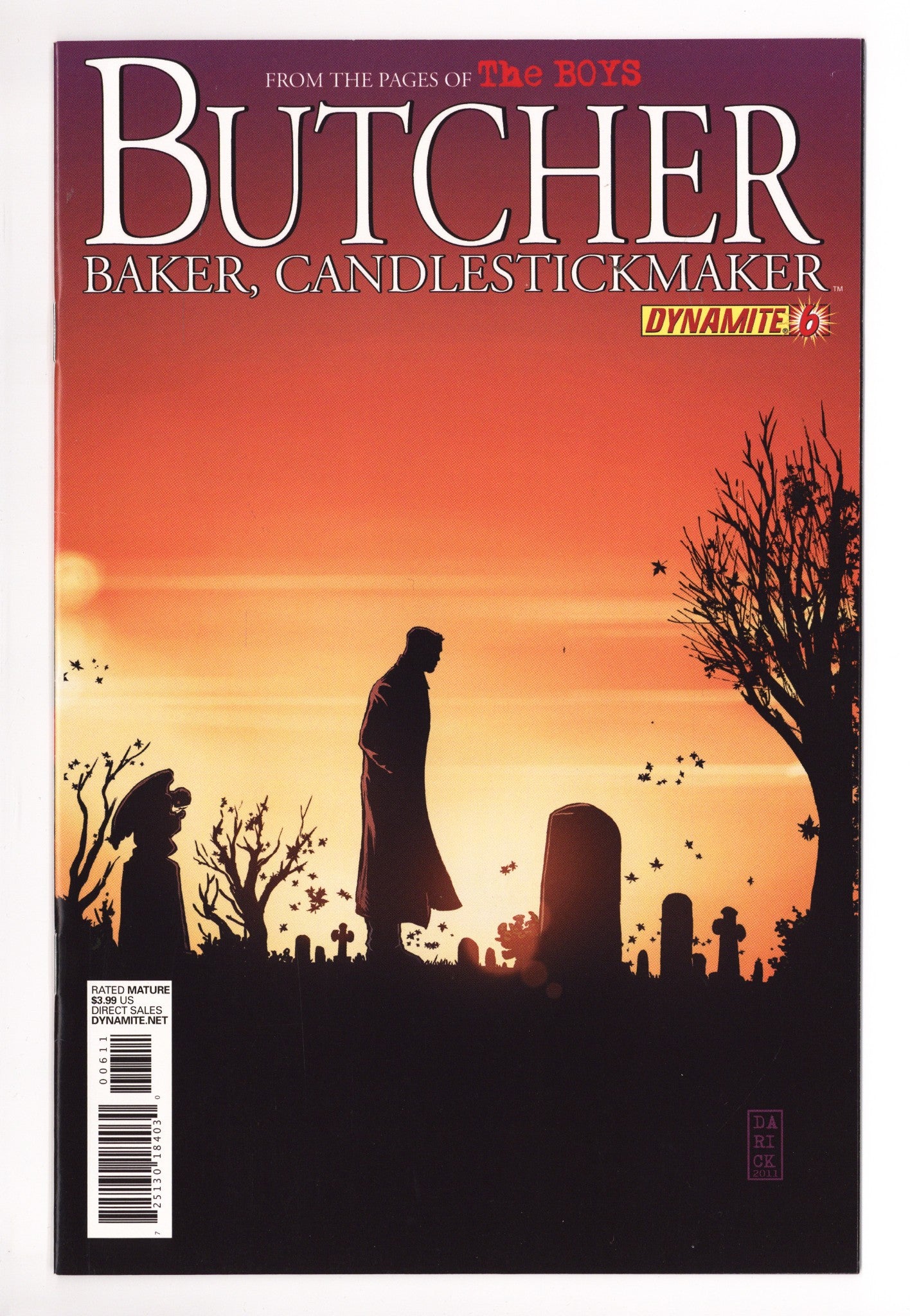 The Boys: Butcher, Baker, Candlestickmaker 6 Mid Grade (2011) 